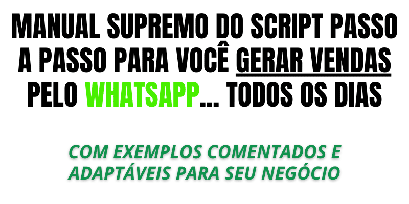 Banner do Manual do SuperScript de Vendas para WhatsApp